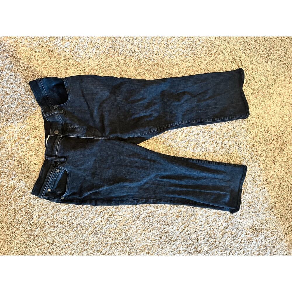 Madewell Black Frost Mid Rise Kick Out Jeans 33 P